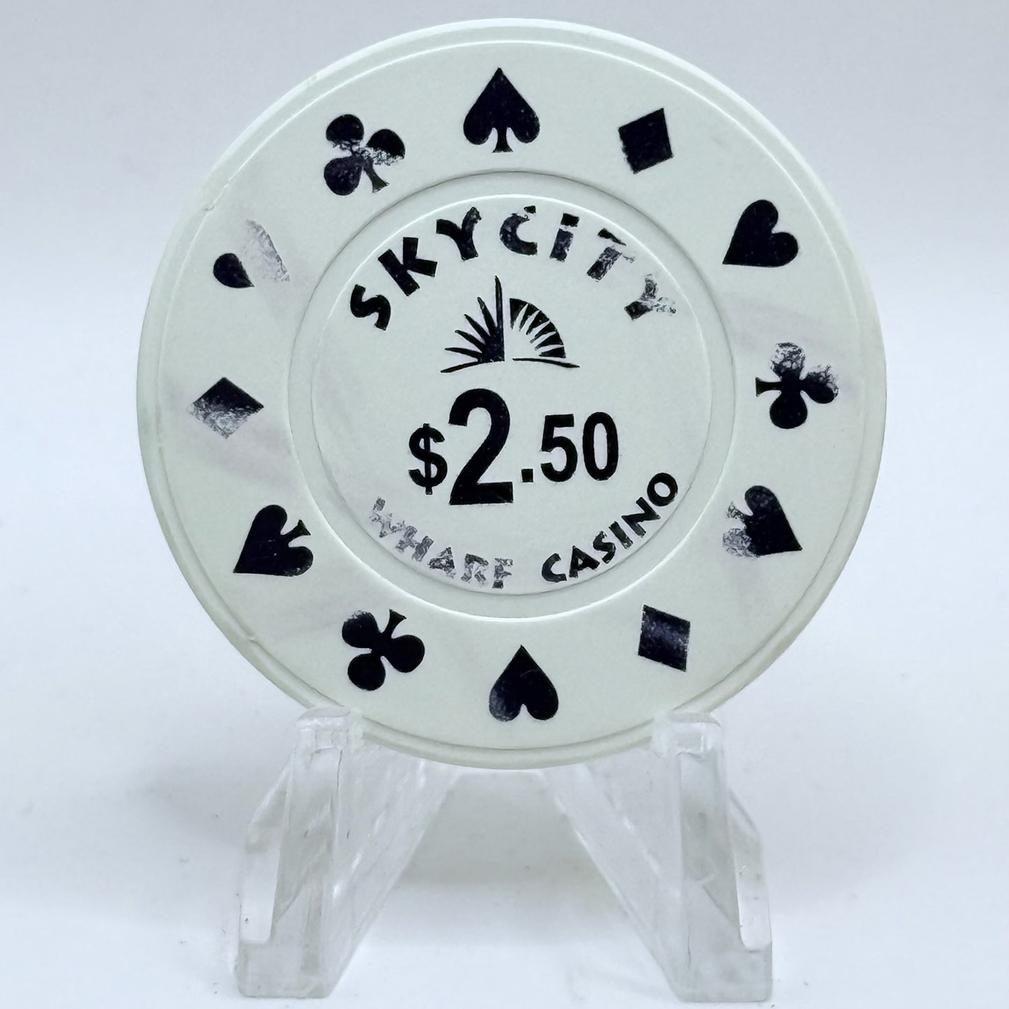 Sky City Wharf Casino Queenstown New Zealand $2.50 Casino Chip
