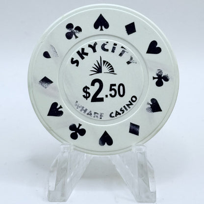Sky City Wharf Casino Queenstown New Zealand $2.50 Casino Chip