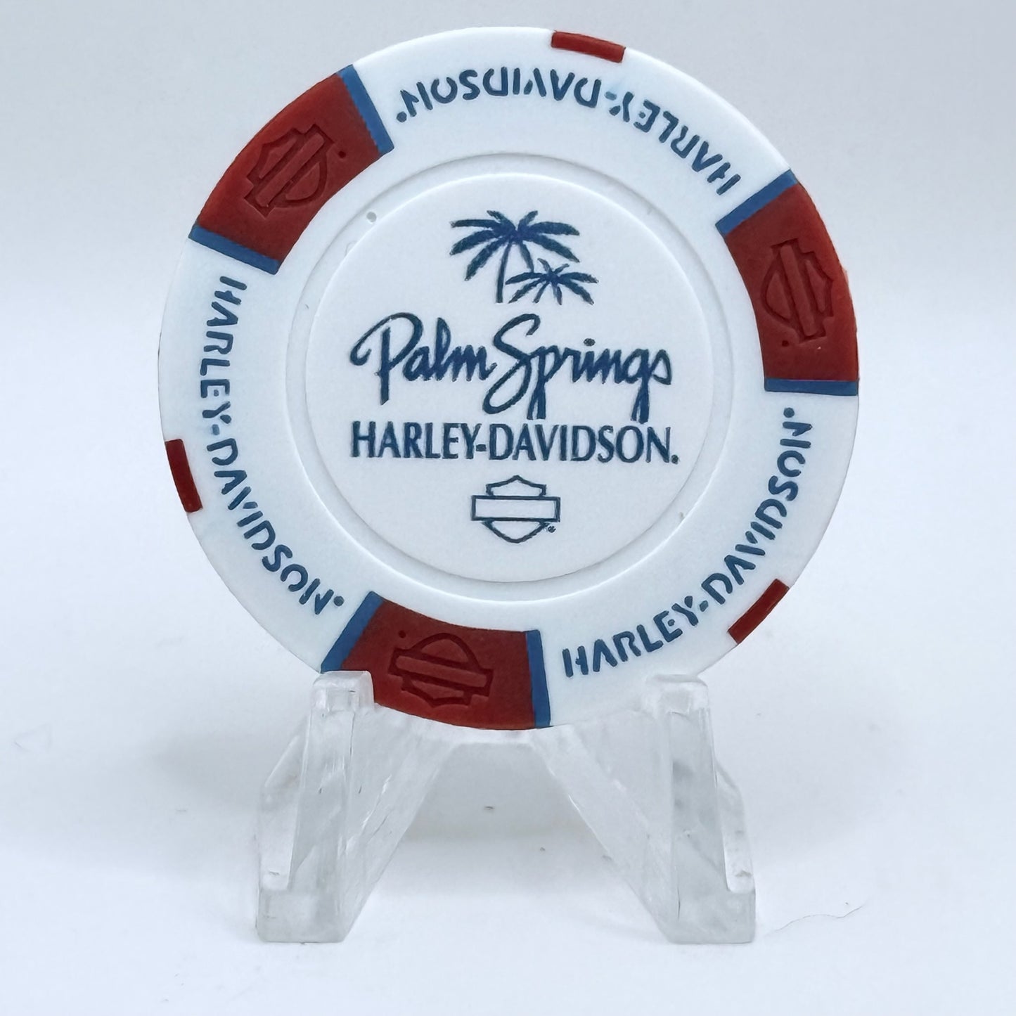 Harley-Davidson - Palm Springs Palm Springs California Series 1 Advertising Chips