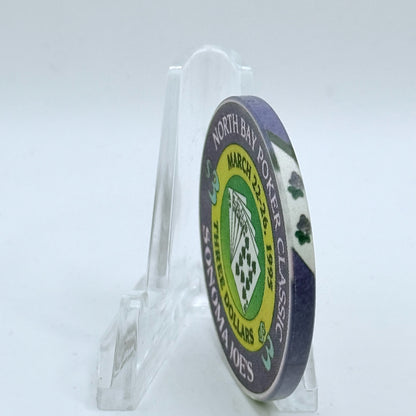 Sonoma Joe's Casino Petaluma California 1995 LE $3 Casino Chip