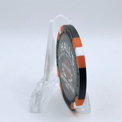 Harley-Davidson - Hall's Springfield Illinois Series 2 Advertising Chips