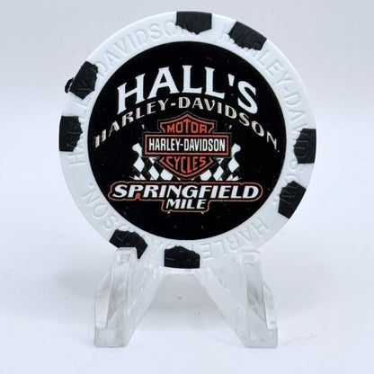 Harley-Davidson - Hall's Springfield Illinois Series 2 Advertising Chips