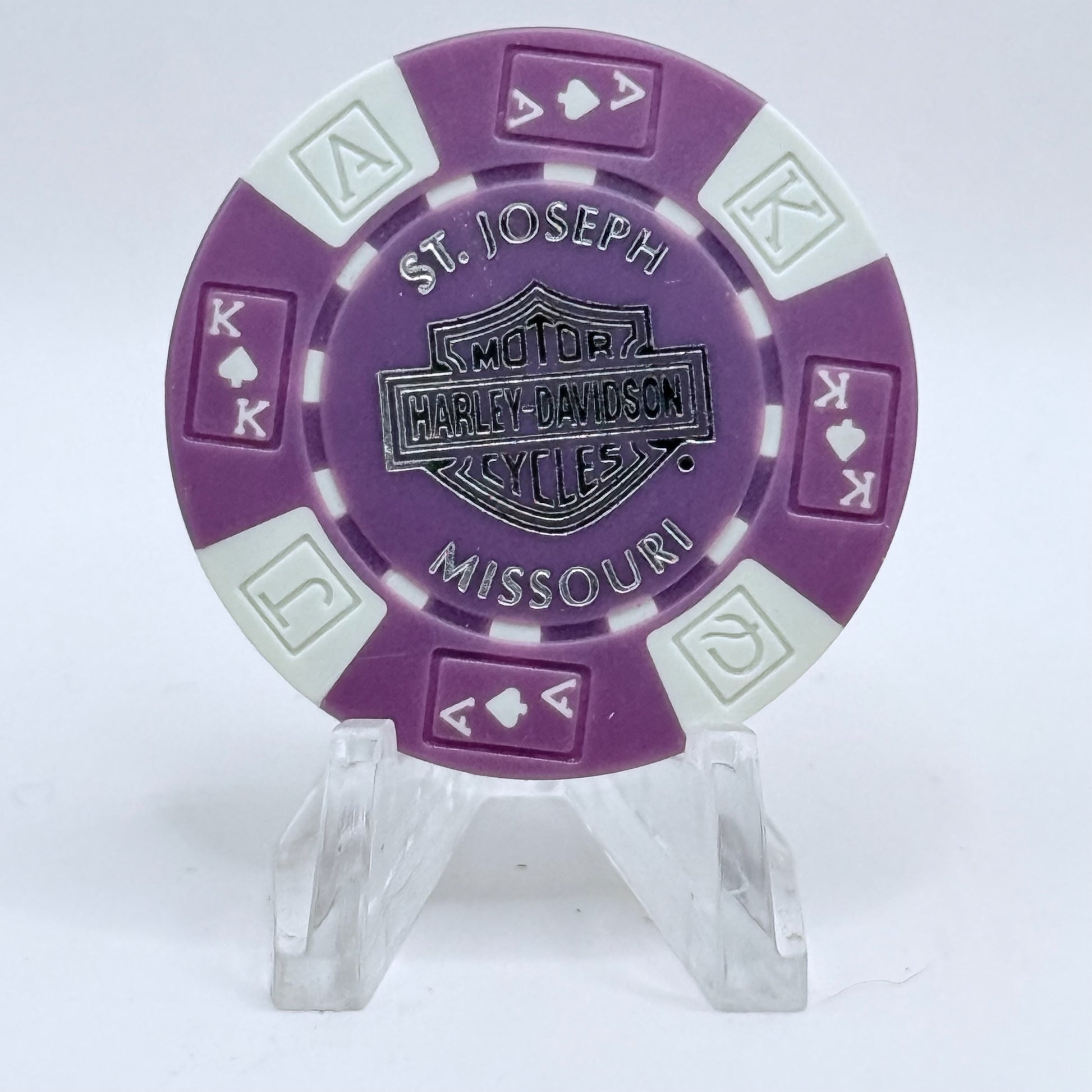 Harley-Davidson - St. Joe Series 1 Advertising Chips