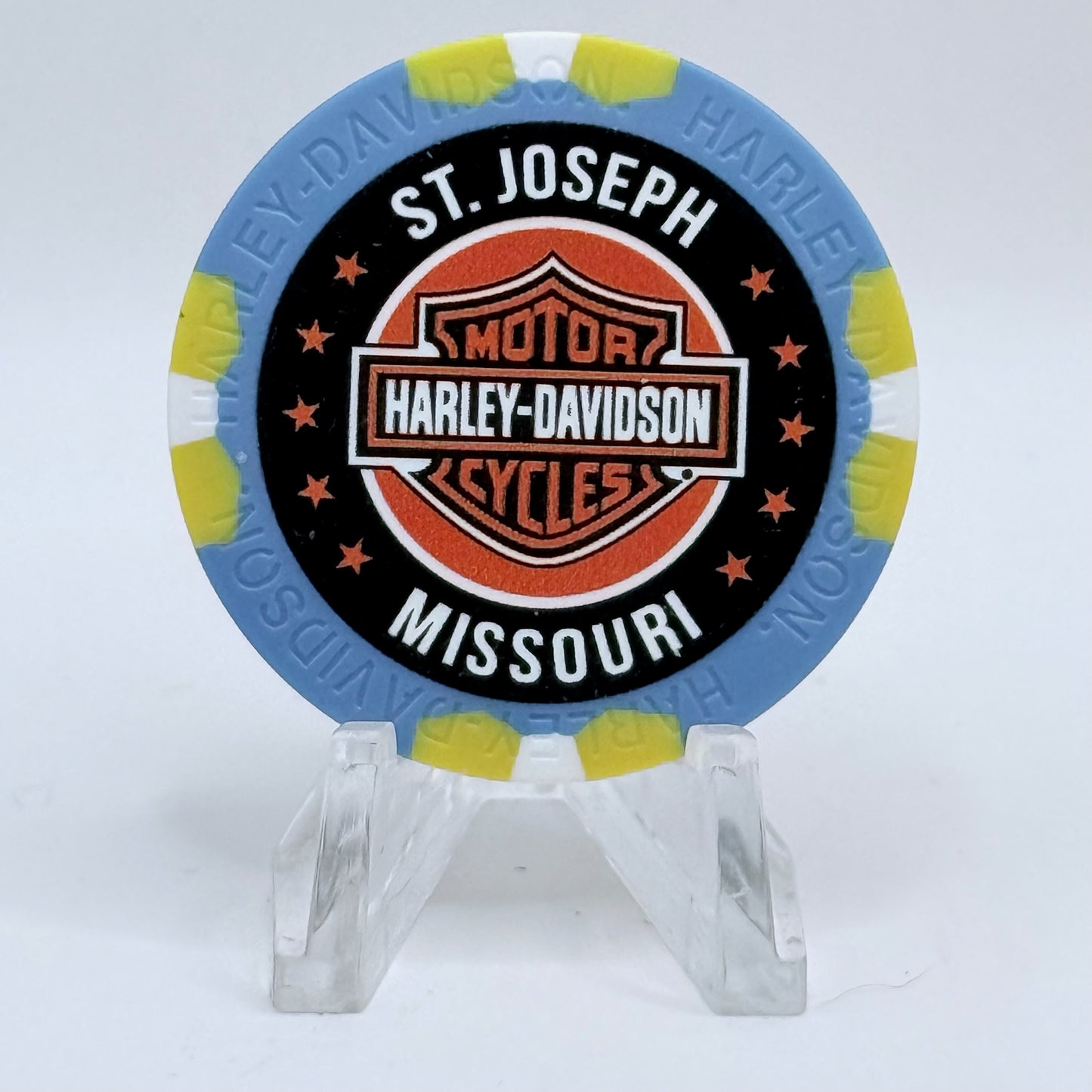 Harley-Davidson - St. Joe Series 50 Advertising Chips