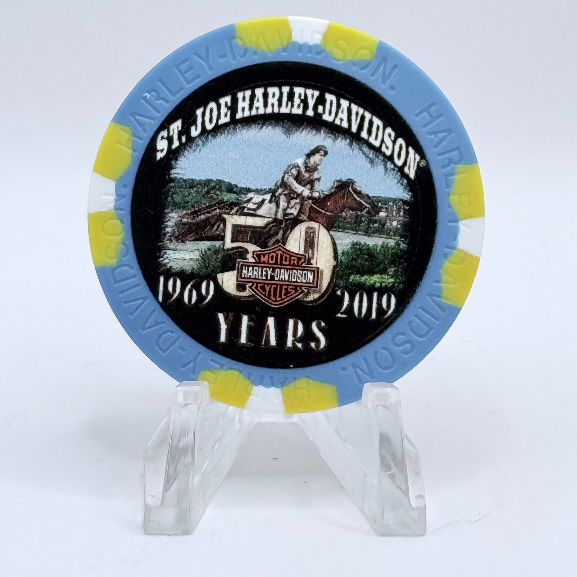 Harley-Davidson - St. Joe Series 50 Advertising Chips