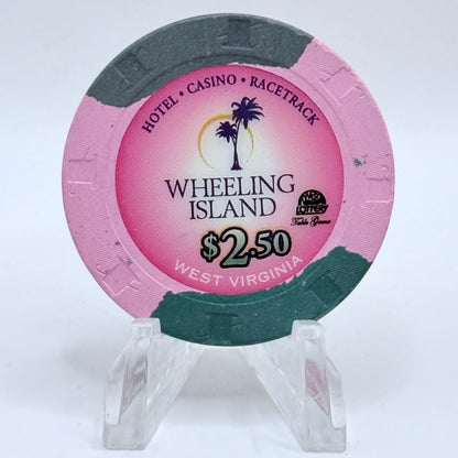 Wheeling Island Wheeling West Virginia 2007 $2.50 Casino Chip