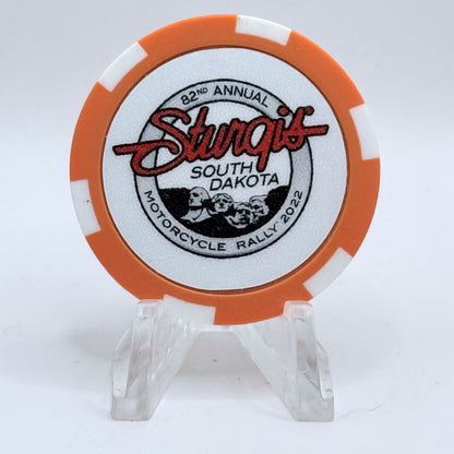 Sturgis Sturgis South Dakota '82nd Motorcycle Rally' Series 2022 Advertising Chips