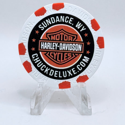Harley-Davidson - Deluxe Sundance Wyoming Series 2 Advertising Chips