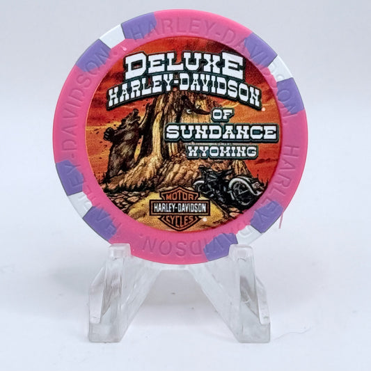 Harley-Davidson - Deluxe Sundance Wyoming Series 2 Advertising Chips