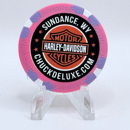 Harley-Davidson - Deluxe Sundance Wyoming Series 2 Advertising Chips
