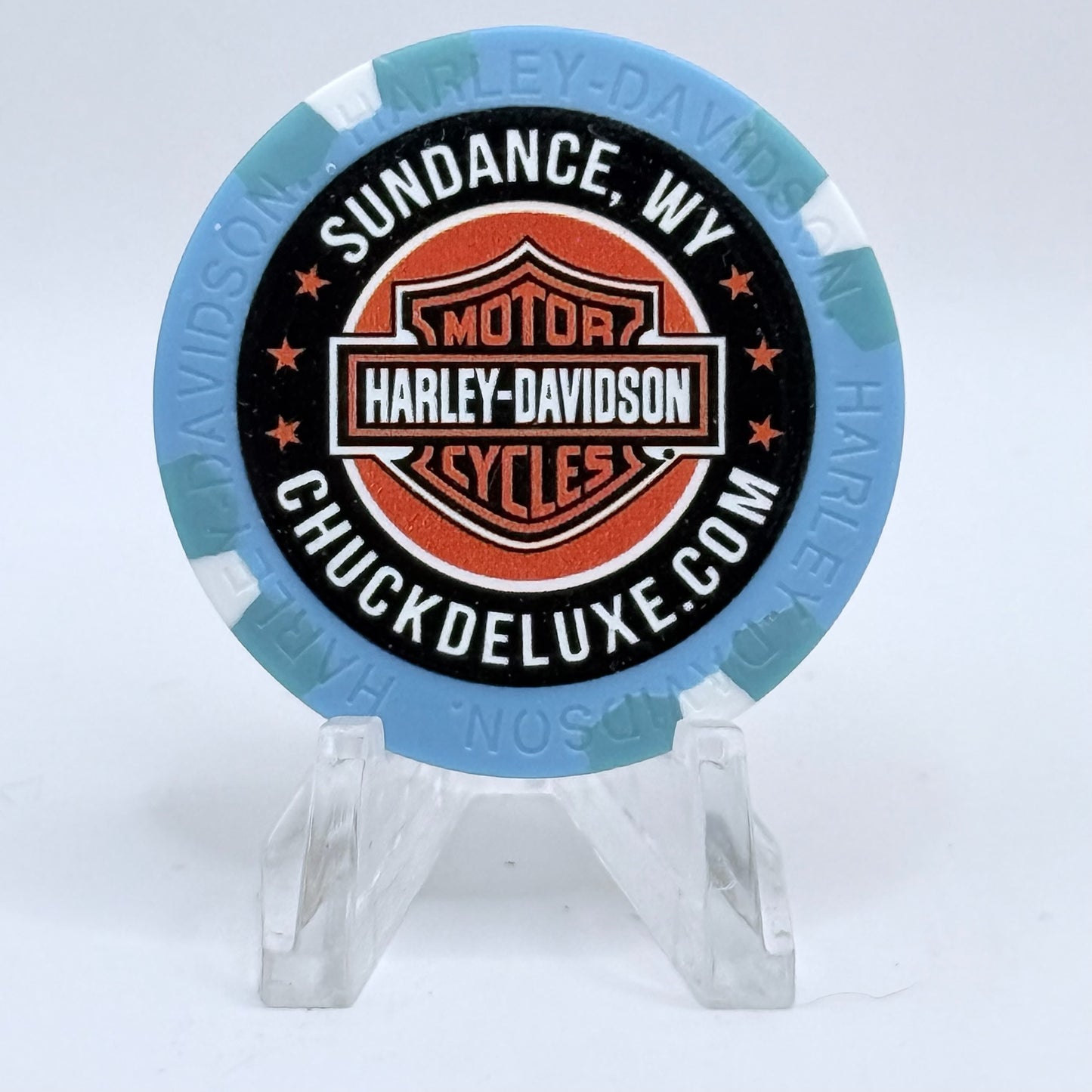 Harley-Davidson - Deluxe Sundance Wyoming Series 2 Advertising Chips