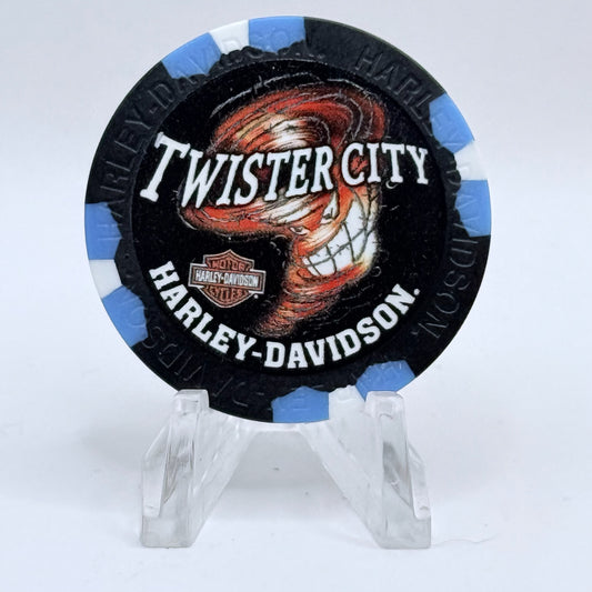 Harley-Davidson - Twister City Wichita Kansas Series 2 Advertising Chips