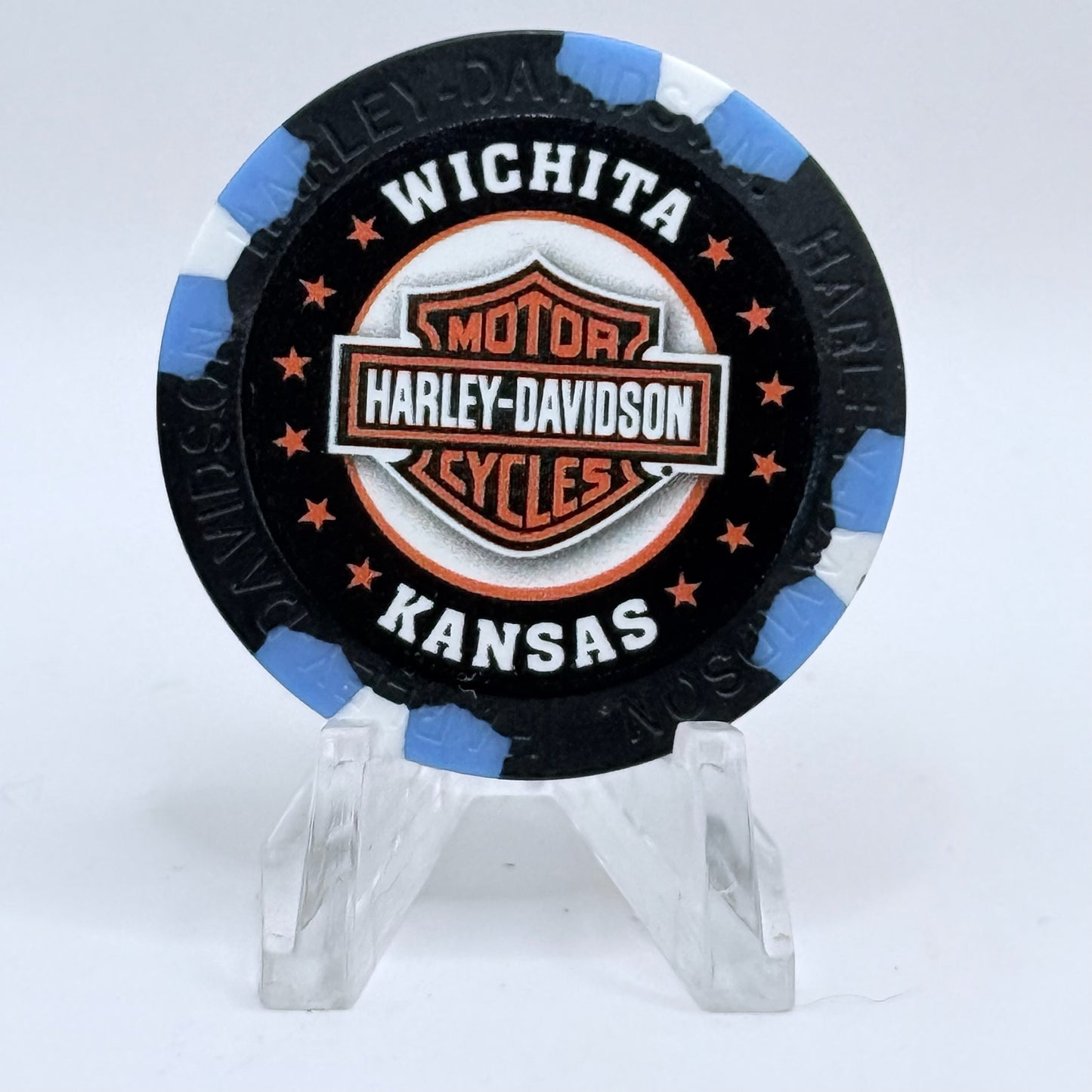 Harley-Davidson - Twister City Wichita Kansas Series 2 Advertising Chips