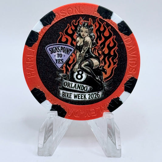 Harley-Davidson - Orlando Orlando Florida 2026 'Orlando Bike Week' Series 2026 Chip