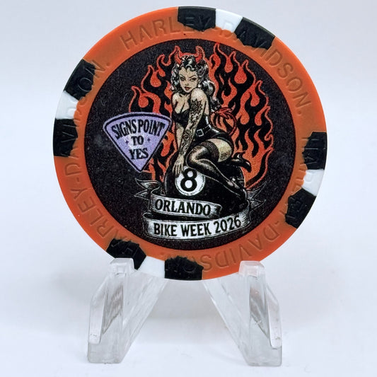 Harley-Davidson - Orlando Orlando Florida 2026 'Orlando Bike Week' Series 2026 Chip