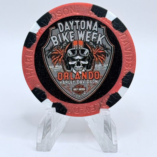 Harley-Davidson - Orlando Orlando Florida 2026 'Daytona Bike Week' Series 2026 Chip