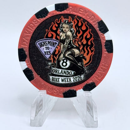 Harley-Davidson - Orlando Orlando Florida 2026 'Orlando Bike Week' Series 2026 Chip
