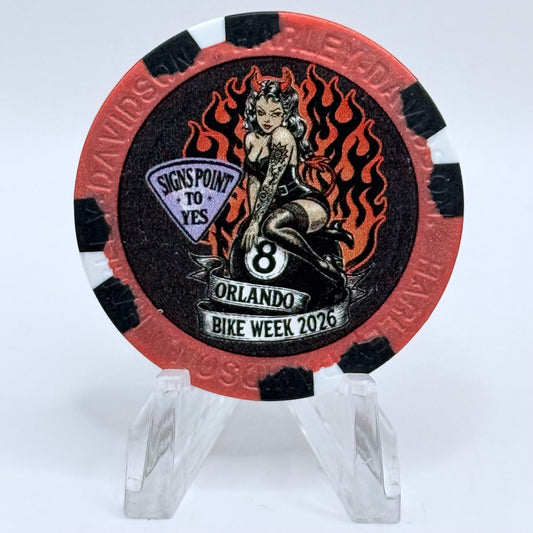 Harley-Davidson - Orlando Orlando Florida 2026 'Orlando Bike Week' Series 2026 Chip