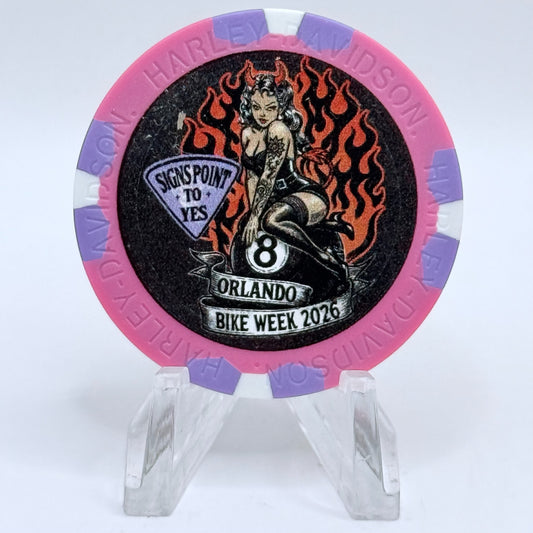 Harley-Davidson - Orlando Orlando Florida 2026 'Orlando Bike Week' Series 2026 Chip