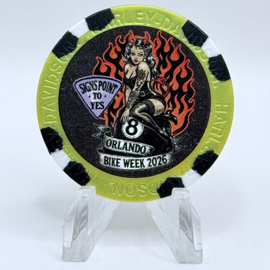 Harley-Davidson - Orlando Orlando Florida 2026 'Orlando Bike Week' Series 2026 Chip