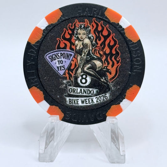 Harley-Davidson - Orlando Orlando Florida 2026 'Orlando Bike Week' Series 2026 Chip