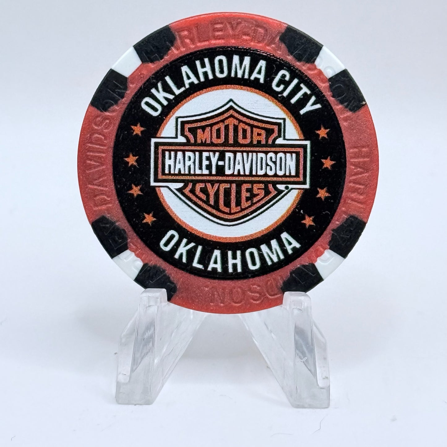 Harley-Davidson - World Oklahoma City Oklahoma Series 4 Chip