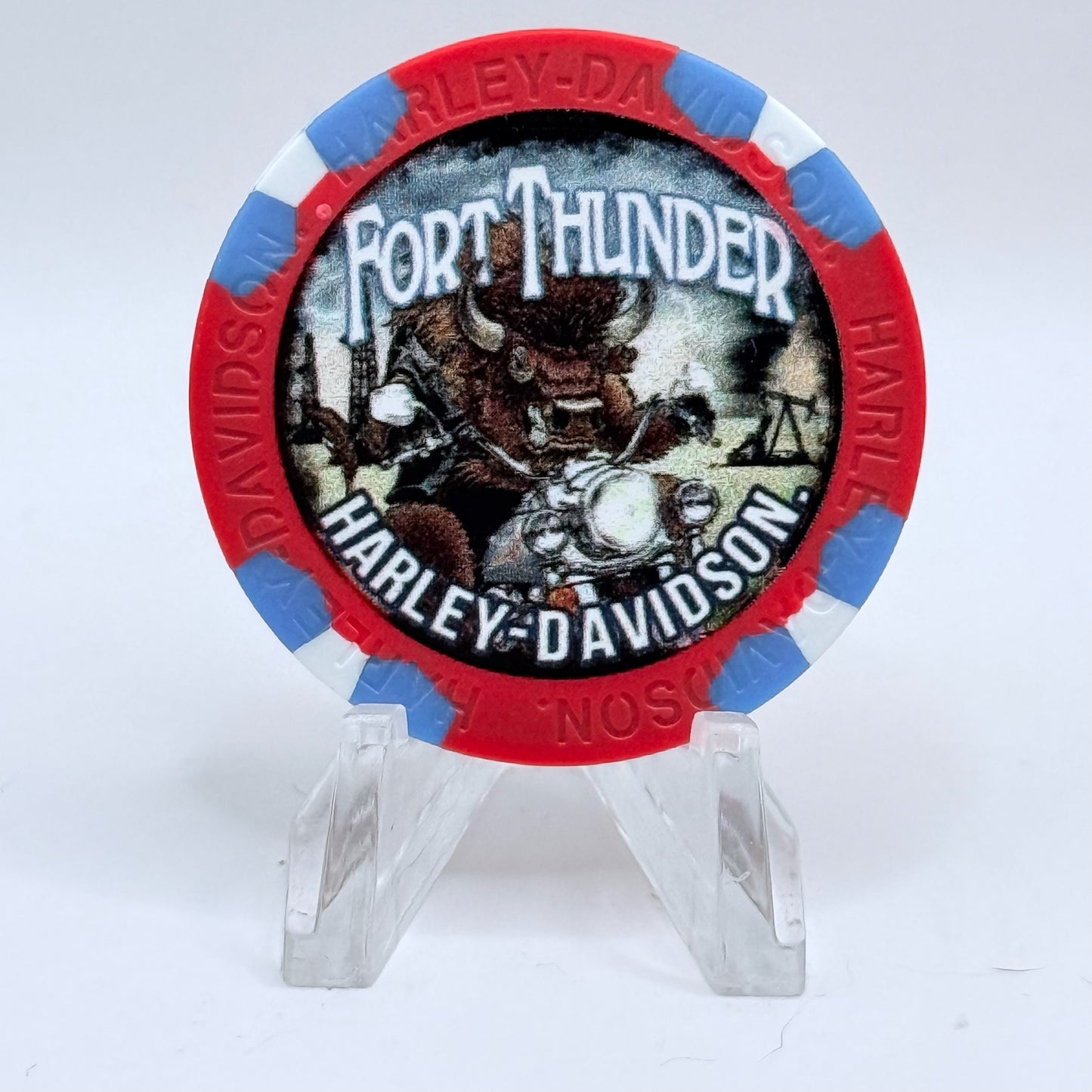 Harley-Davidson - Fort Thunder Moore Oklahoma Series 2 Chip