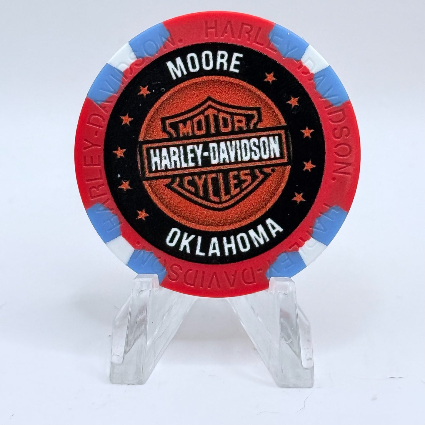 Harley-Davidson - Fort Thunder Moore Oklahoma Series 2 Chip