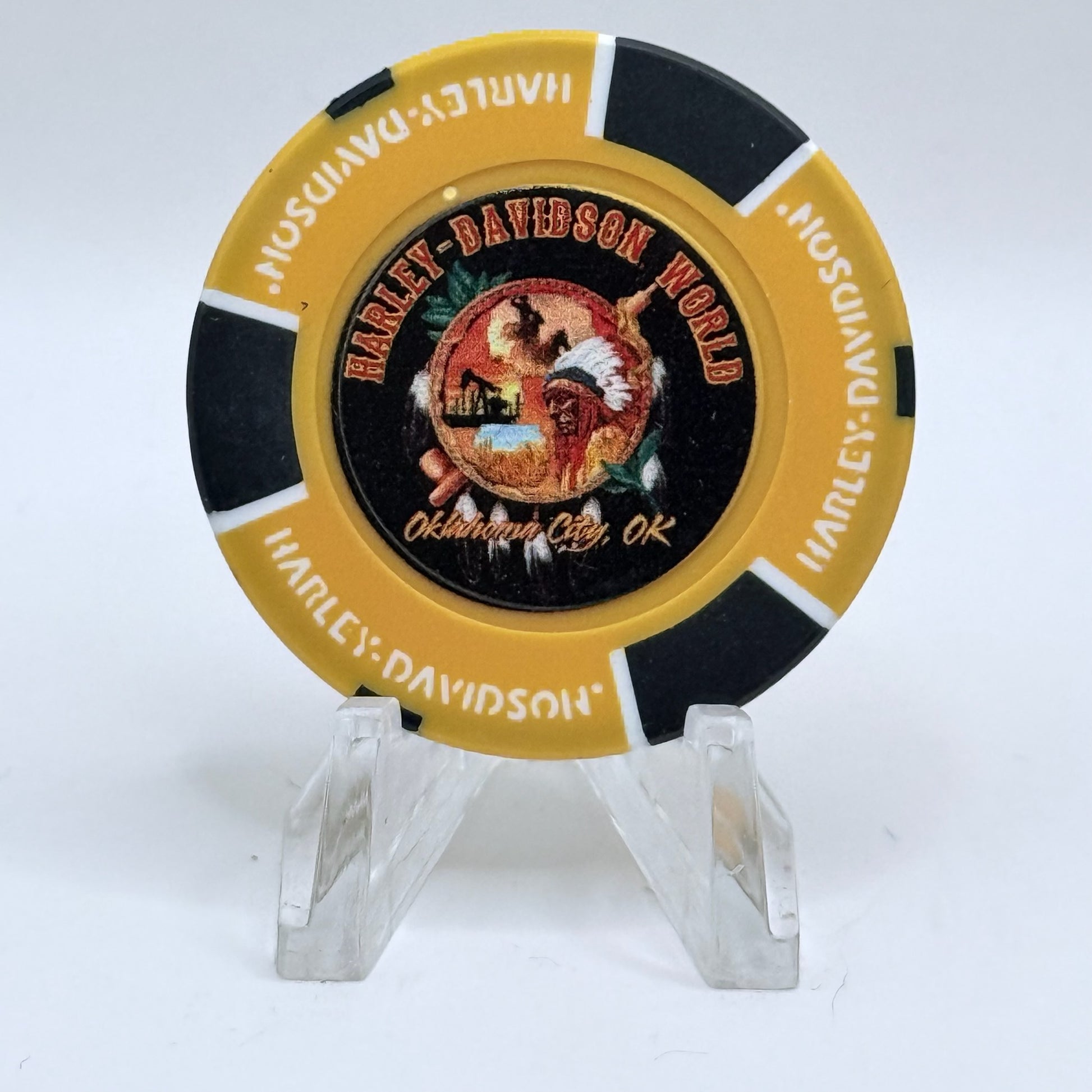 Harley-Davidson - World Oklahoma City Oklahoma Series 5 Chip