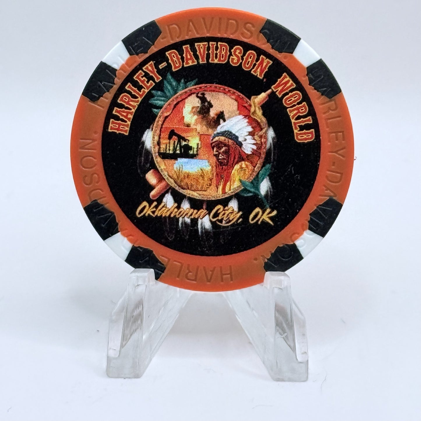 Harley-Davidson - World Oklahoma City Oklahoma Series 5 Chip