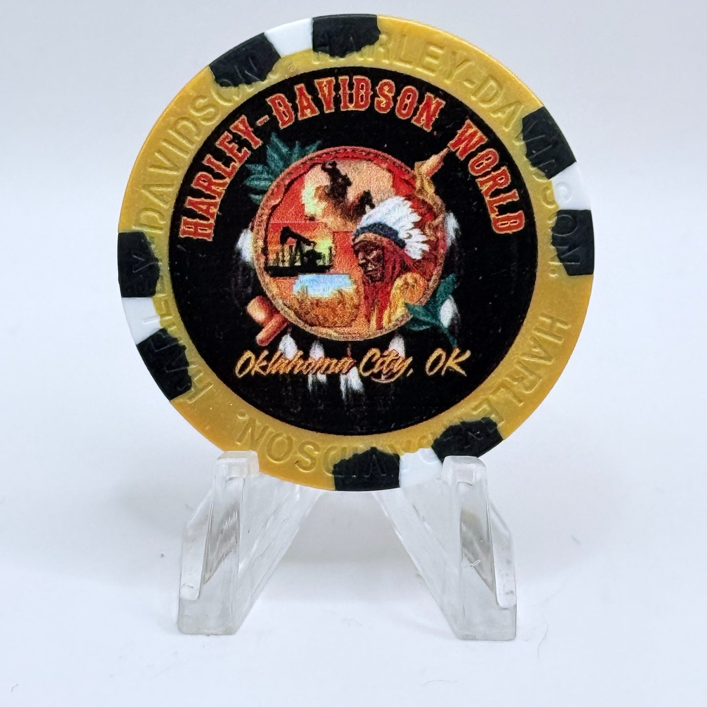 Harley-Davidson - World Oklahoma City Oklahoma Series 5 Chip