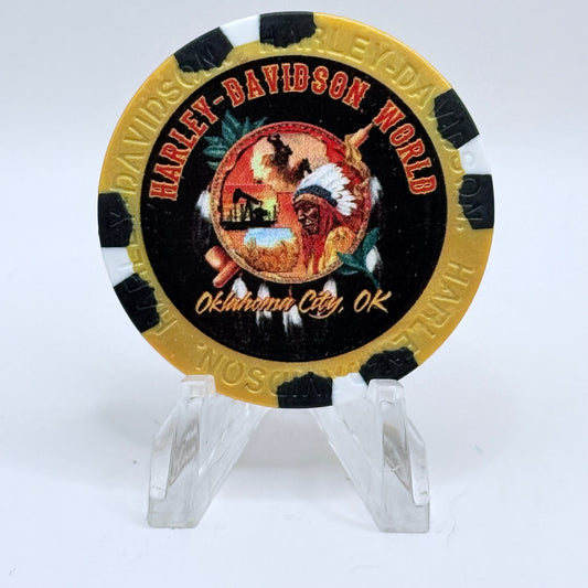 Harley-Davidson - World Oklahoma City Oklahoma Series 5 Chip