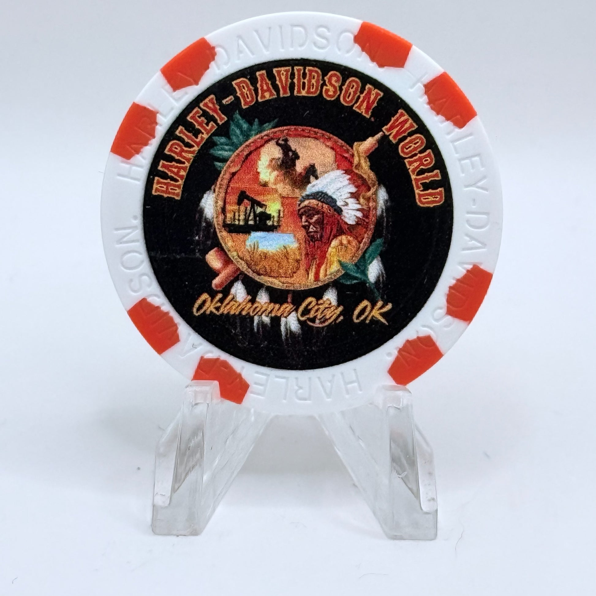 Harley-Davidson - World Oklahoma City Oklahoma Series 5 Chip
