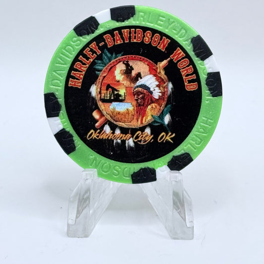 Harley-Davidson - World Oklahoma City Oklahoma Series 5 Chip