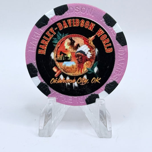 Harley-Davidson - World Oklahoma City Oklahoma Series 5 Chip