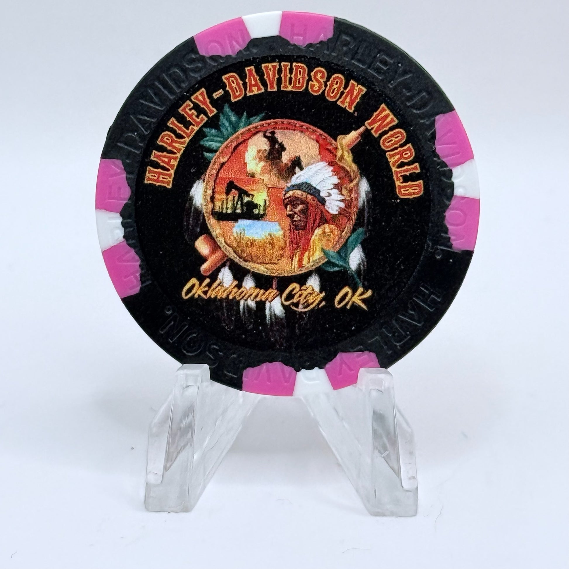 Harley-Davidson - World Oklahoma City Oklahoma Series 5 Chip