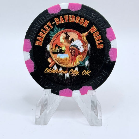 Harley-Davidson - World Oklahoma City Oklahoma Series 5 Chip