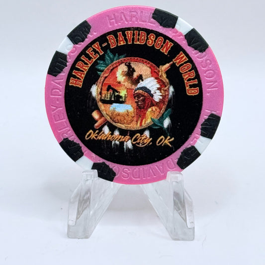 Harley-Davidson - World Oklahoma City Oklahoma Series 5 Chip