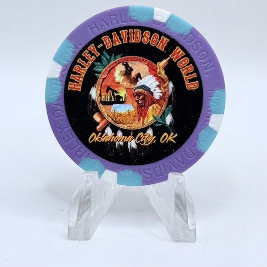 Harley-Davidson - World Oklahoma City Oklahoma Series 5 Chip