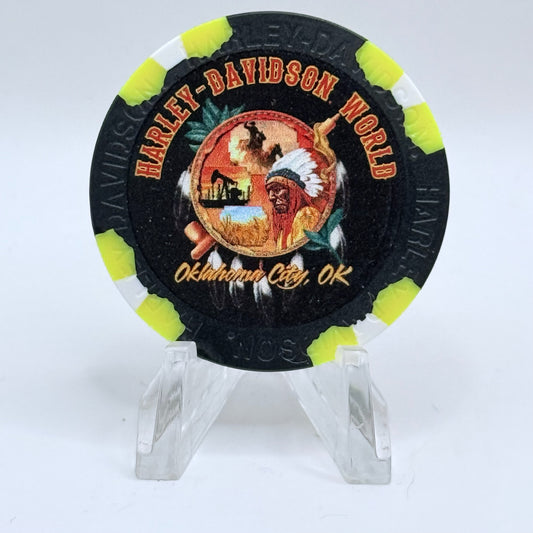 Harley-Davidson - World Oklahoma City Oklahoma Series 5 Chip
