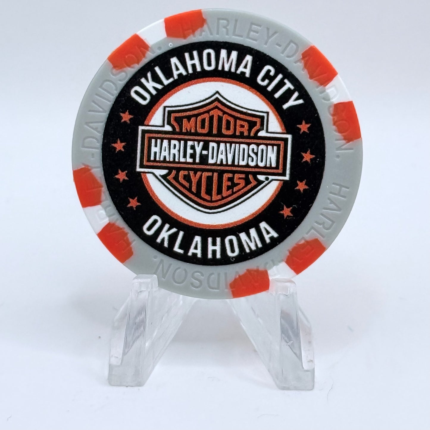 Harley-Davidson - World Oklahoma City Oklahoma Series 4 Chip