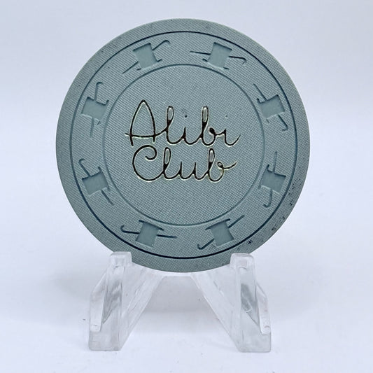 Alibi Club Pittman Nevada 1961 $1 Casino Chip N3850