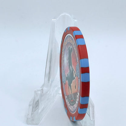 Caesars Tahoe Lake Tahoe Nevada 2002 'Year Of The Horse' LE $8 Casino Chip V8154