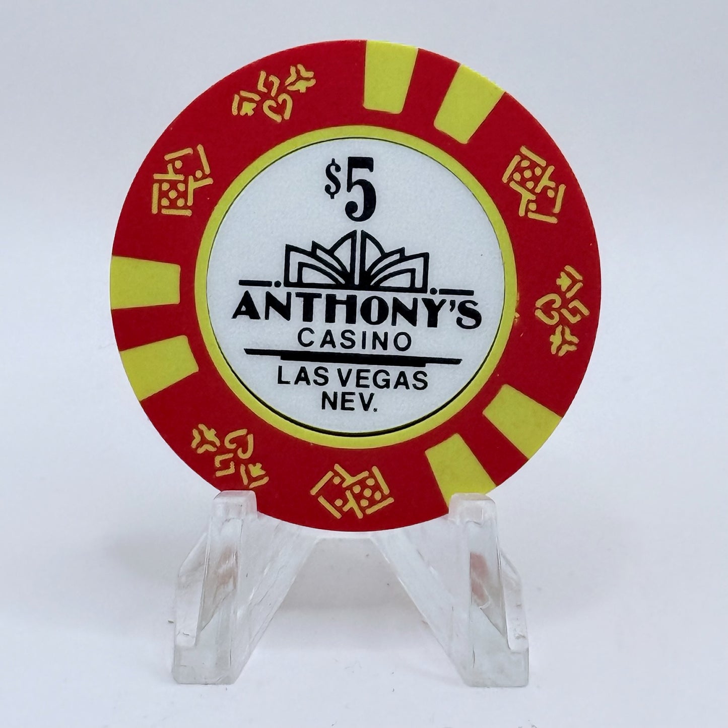 Anthony's Casino Las Vegas Nevada 1989 $5 Casino Chip N1341