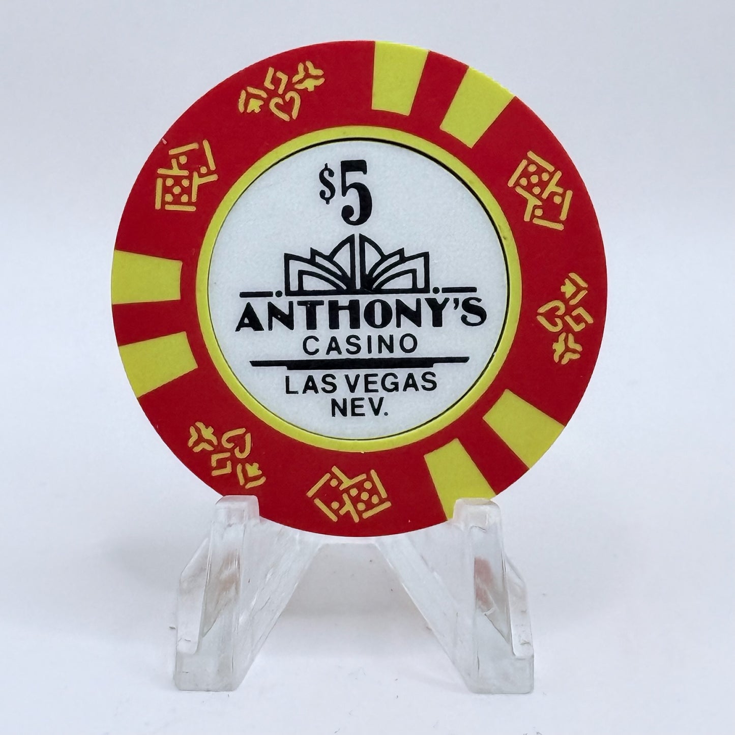 Anthony's Casino Las Vegas Nevada 1989 $5 Casino Chip N1341