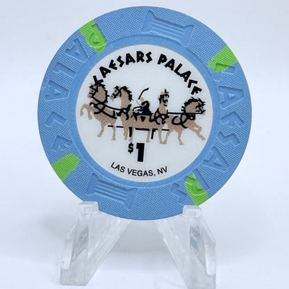 Caesars Palace Las Vegas Nevada 1993 Series 1 $1 Casino Chip N7426.1