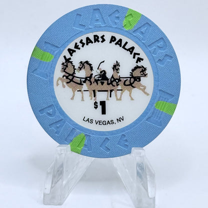 Caesars Palace Las Vegas Nevada 1993 Series 1 $1 Casino Chip N7426.1