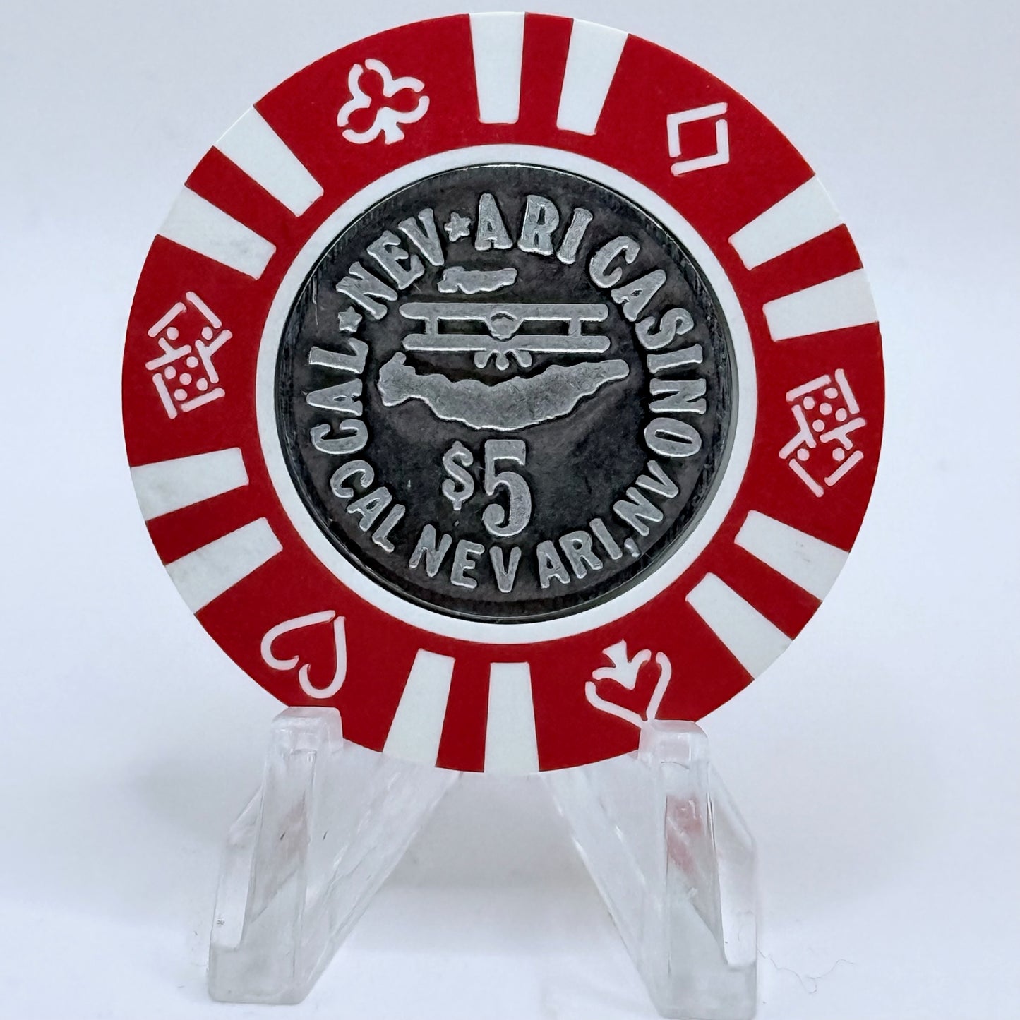 Cal-Nev-Ari Casino 1989 $5 Casino Chip N0866