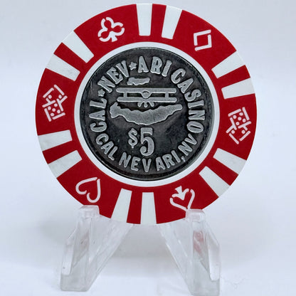 Cal-Nev-Ari Casino 1989 $5 Casino Chip N0866