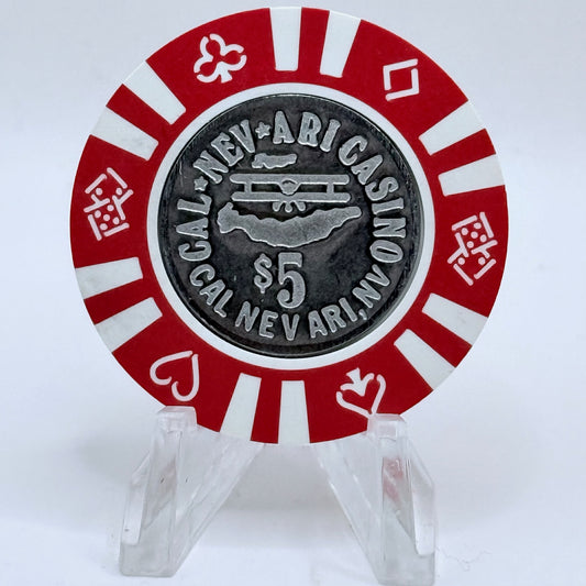 Cal-Nev-Ari Casino 1989 $5 Casino Chip N0866
